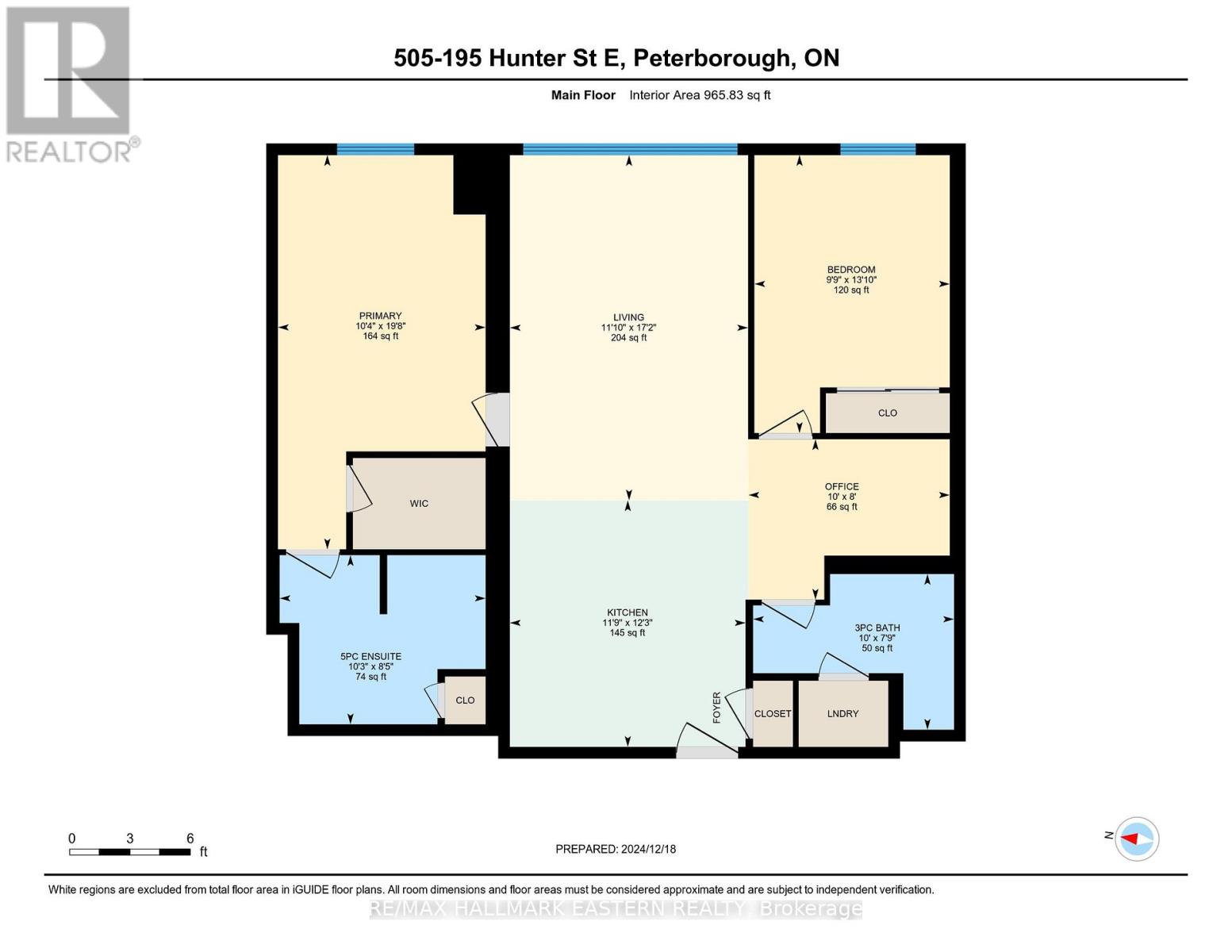 505 - 195 Hunter Street E, Peterborough East (Central), Ontario  K9H 0K6 - Photo 40 - X12031207