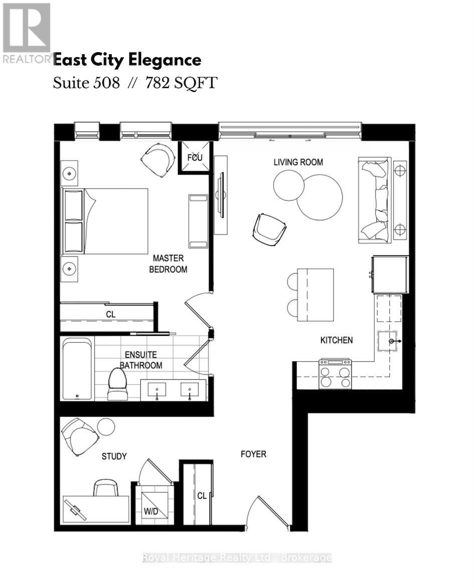 508 - 195 Hunter Street, Peterborough East (Central), Ontario  K9H 1G9 - Photo 26 - X12114506