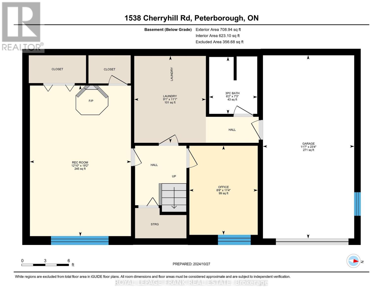 1538 Cherryhill Road, Peterborough West (Central), Ontario  K9K 1A8 - Photo 31 - X12226450