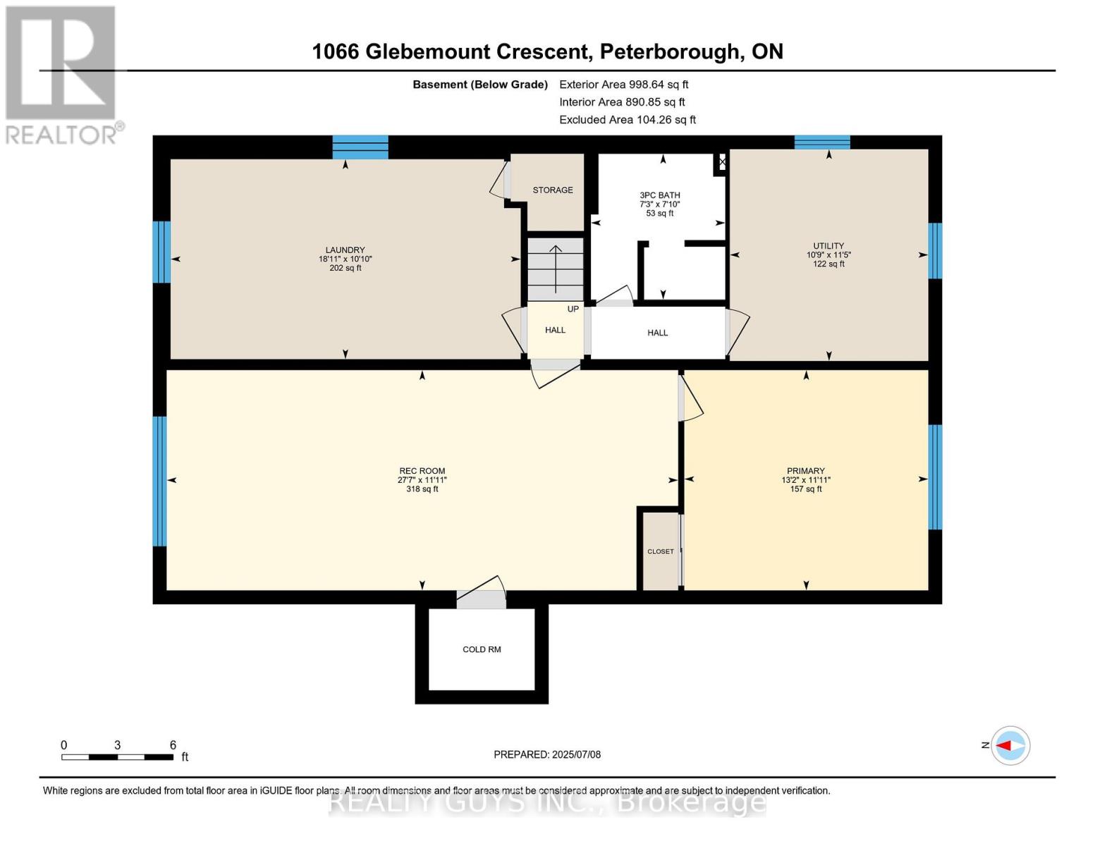 1066 Glebemount Crescent, Peterborough North (Central), Ontario  K9H 6M3 - Photo 33 - X12273692