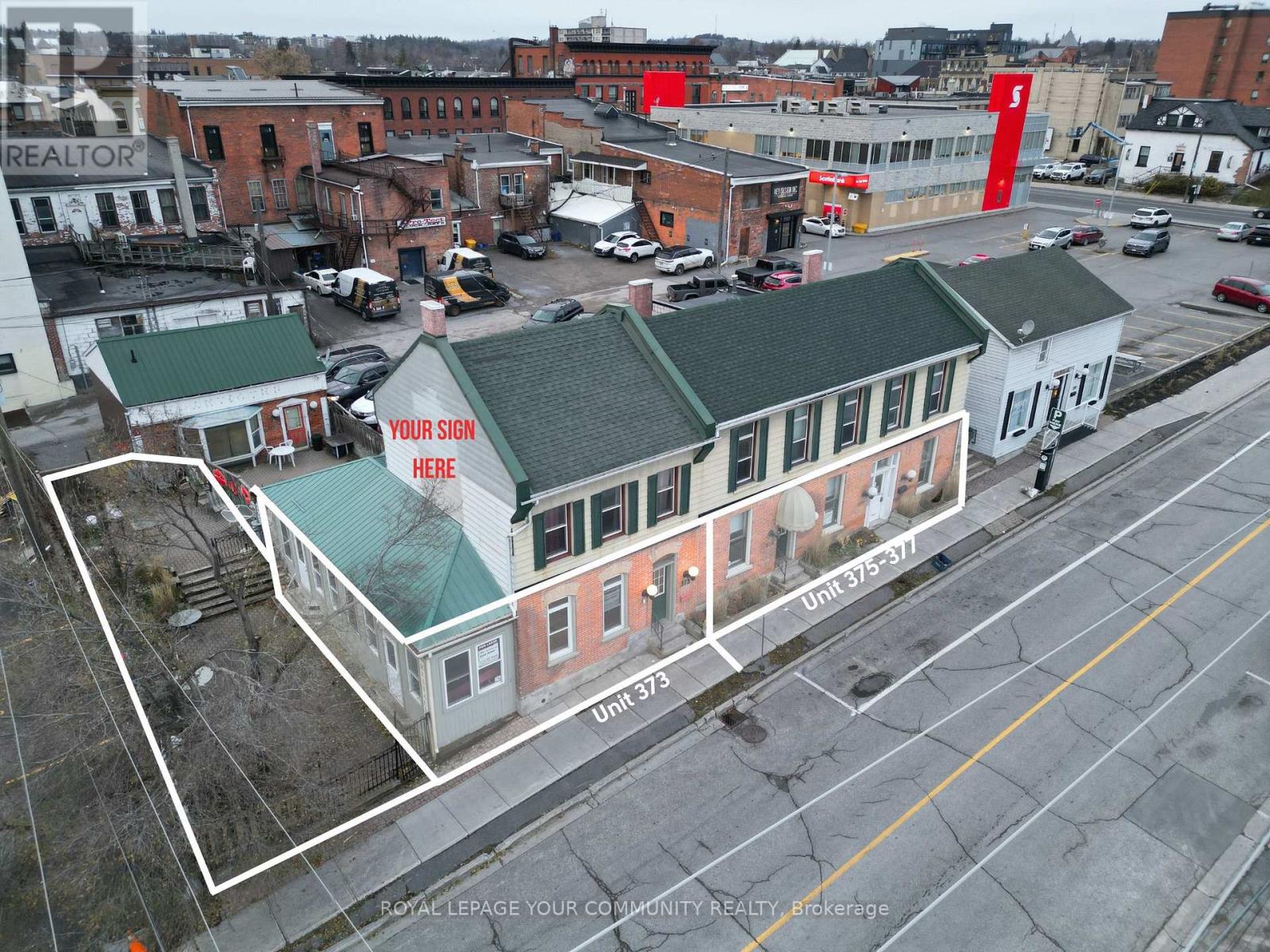 373-377 Queen Street, Peterborough Central (North), Ontario  K9H 3J7 - Photo 1 - X12586180