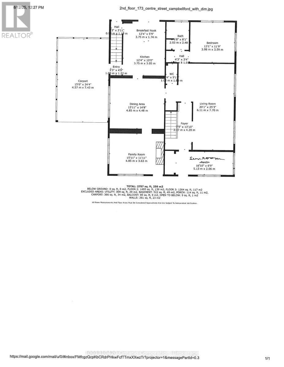 173 Centre Street, Trent Hills (Campbellford), Ontario  K0L 1L0 - Photo 48 - X12601892