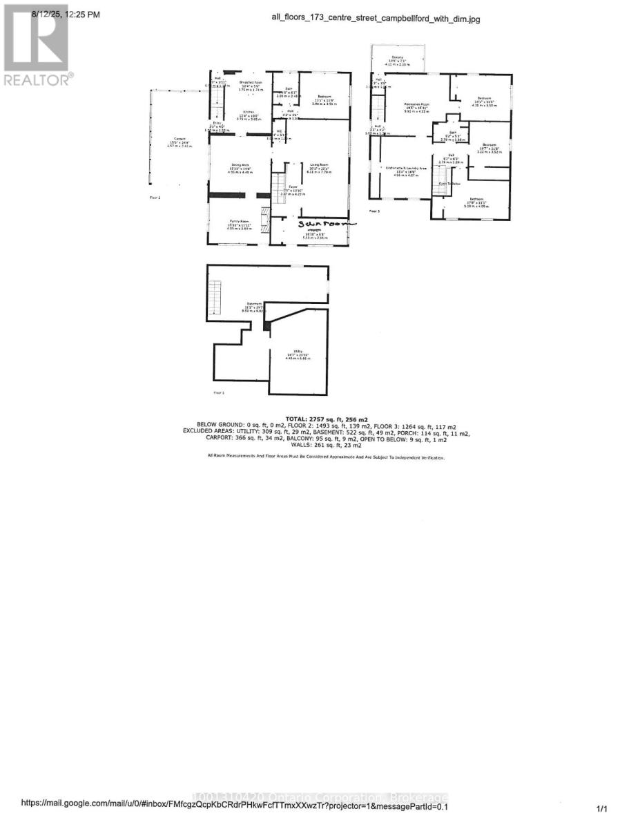 173 Centre Street, Trent Hills (Campbellford), Ontario  K0L 1L0 - Photo 50 - X12601892
