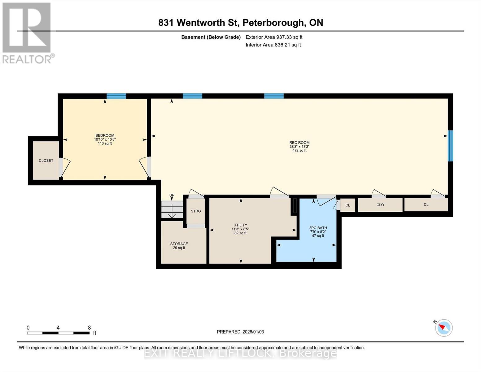 831 Wentworth Street, Peterborough (Otonabee Ward 1), Ontario  K9J 8R7 - Photo 38 - X12662682