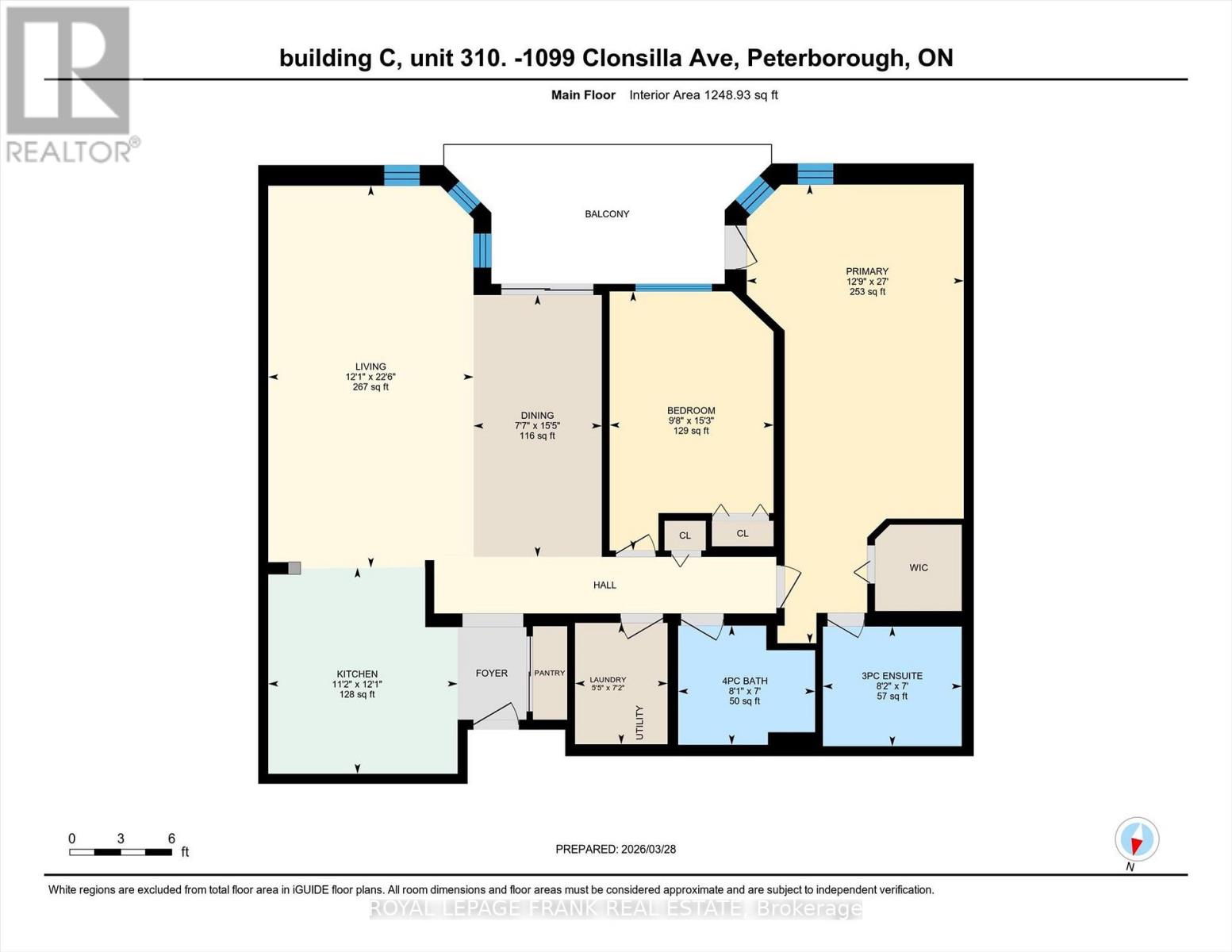 Bldg C #310 - 1099 Clonsilla Avenue, Peterborough (Otonabee Ward 1), Ontario  K9J 8L8 - Photo 45 - X12981672