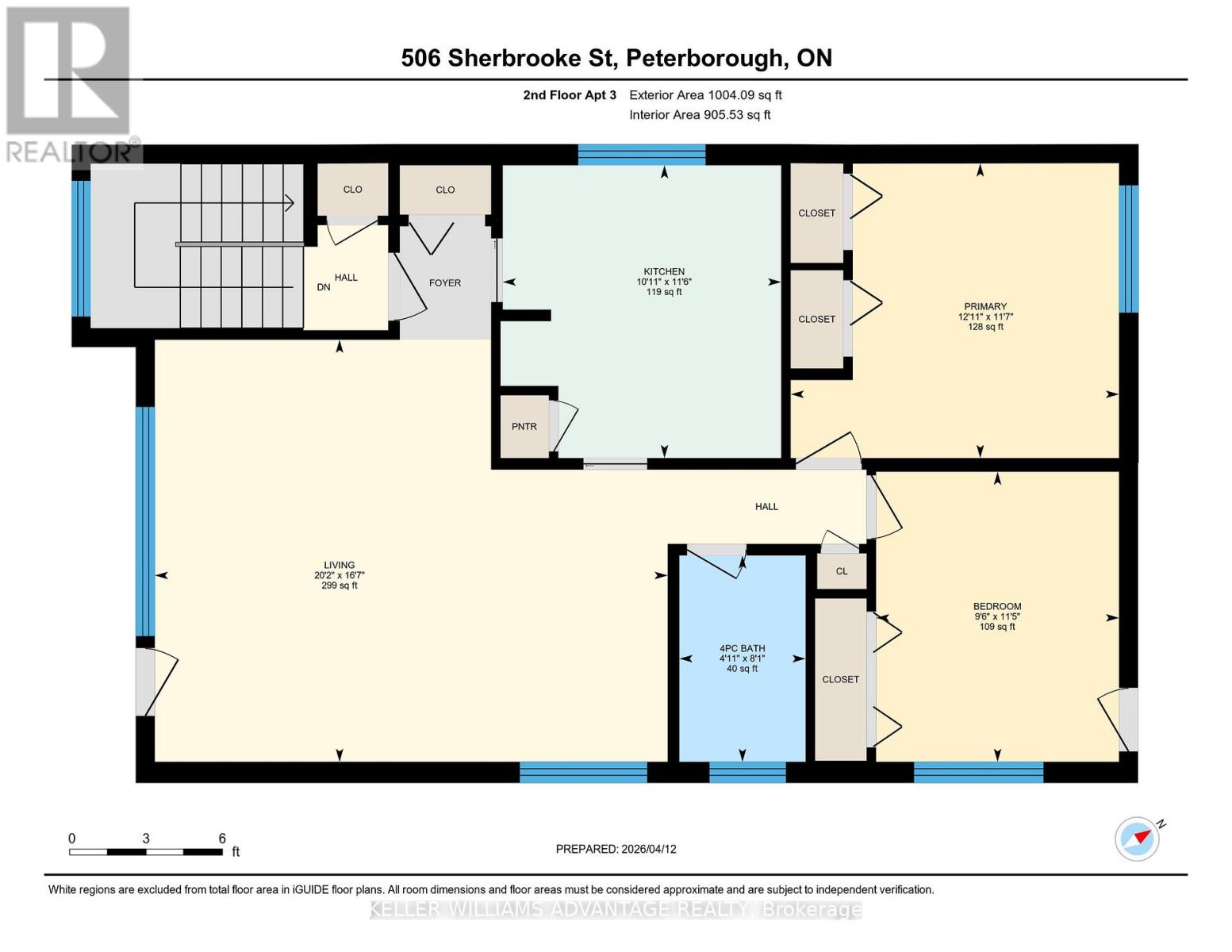 Upper - 506 Sherbrooke Street, Peterborough (Town Ward 3), Ontario  K9J 2P3 - Photo 19 - X13006056