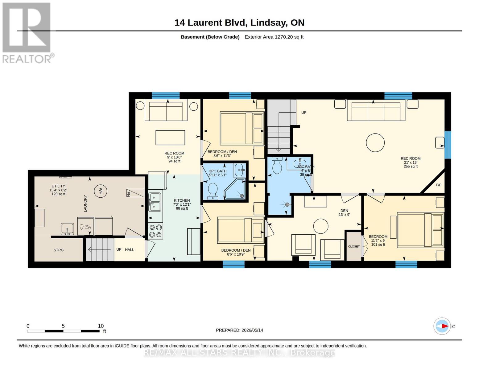 14 Laurent Boulevard, Kawartha Lakes (Lindsay), Ontario  K9V 6G3 - Photo 49 - X13132198