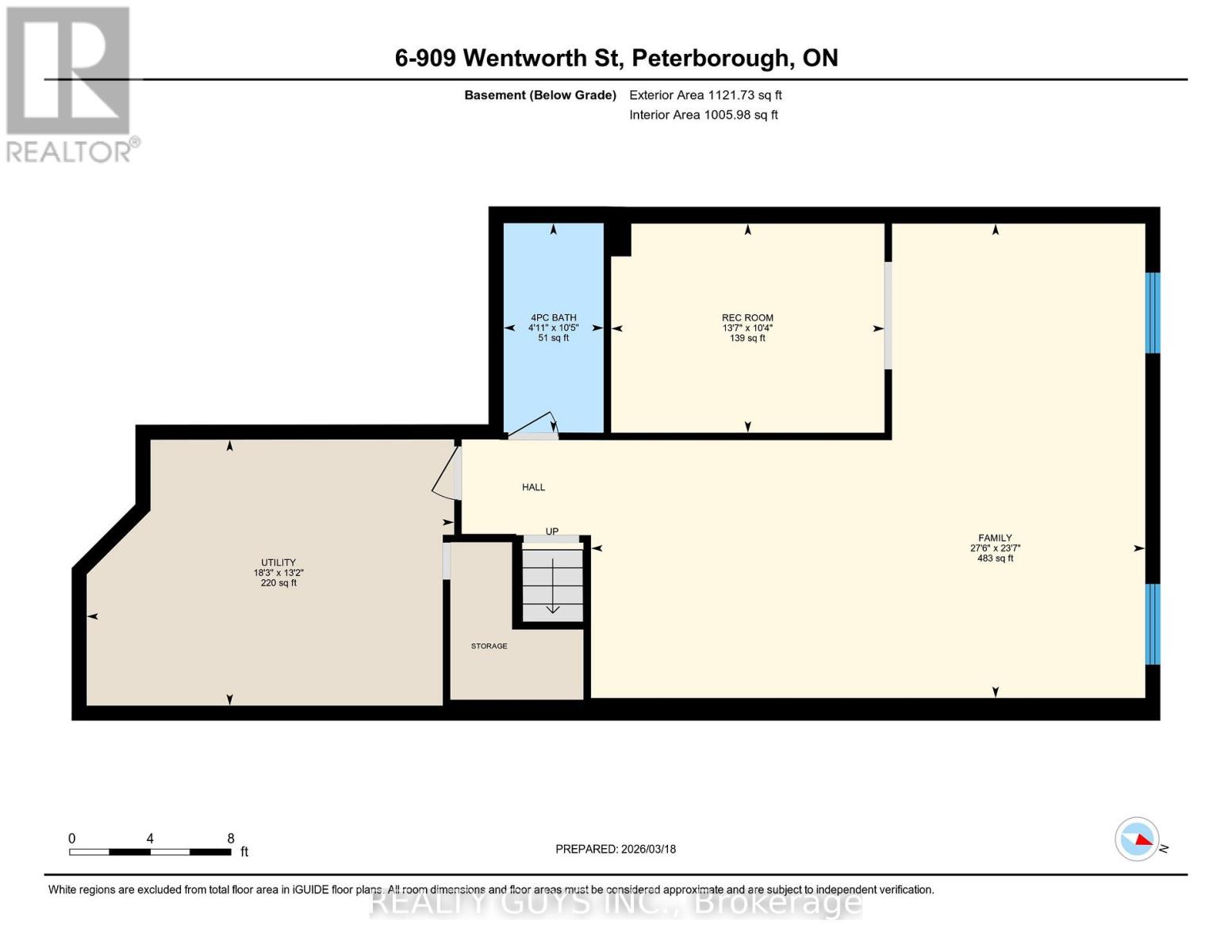 Unit #6 - 909 Wentworth Street, Peterborough (Otonabee Ward 1), Ontario  K9J 8R7 - Photo 26 - X13147972