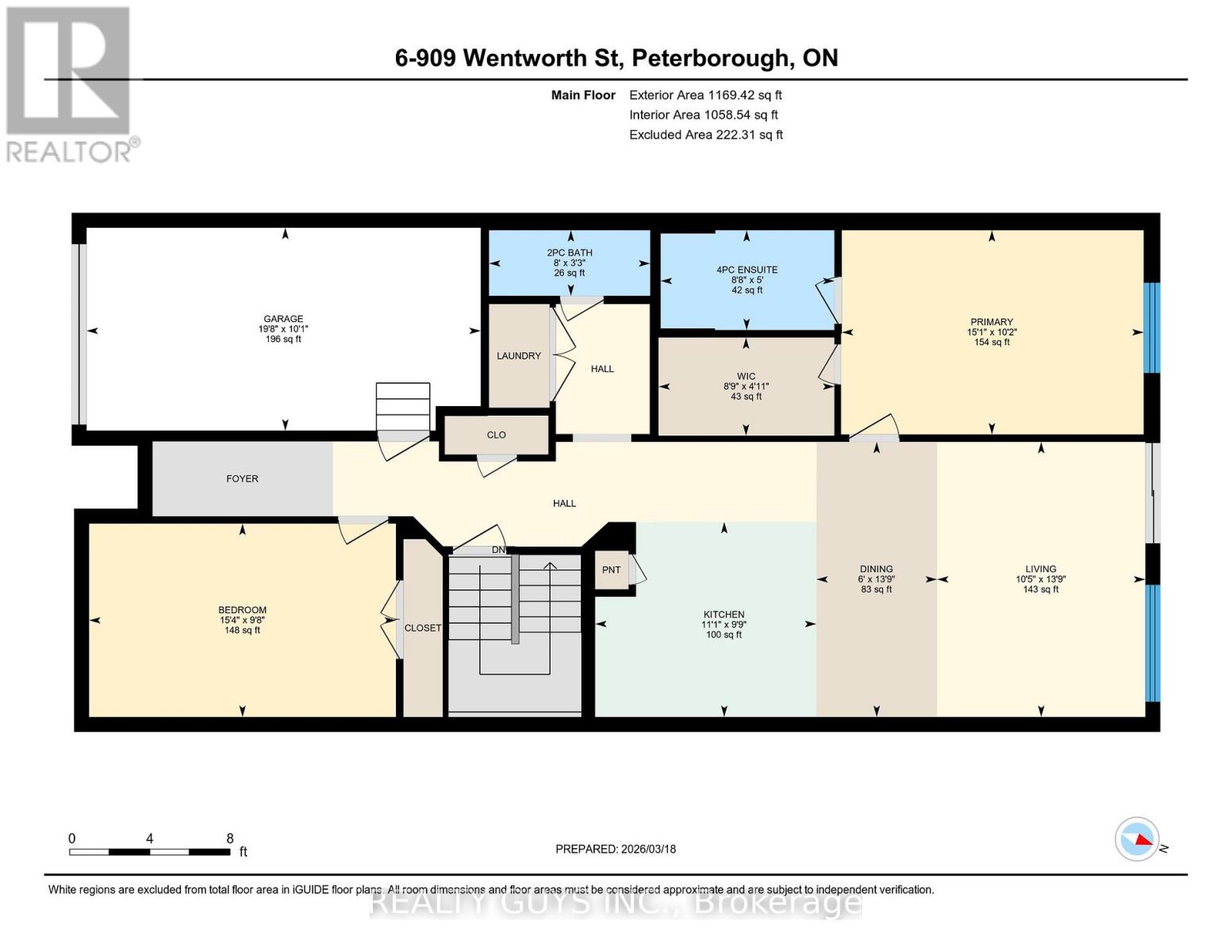 Unit #6 - 909 Wentworth Street, Peterborough (Otonabee Ward 1), Ontario  K9J 8R7 - Photo 5 - X13147972