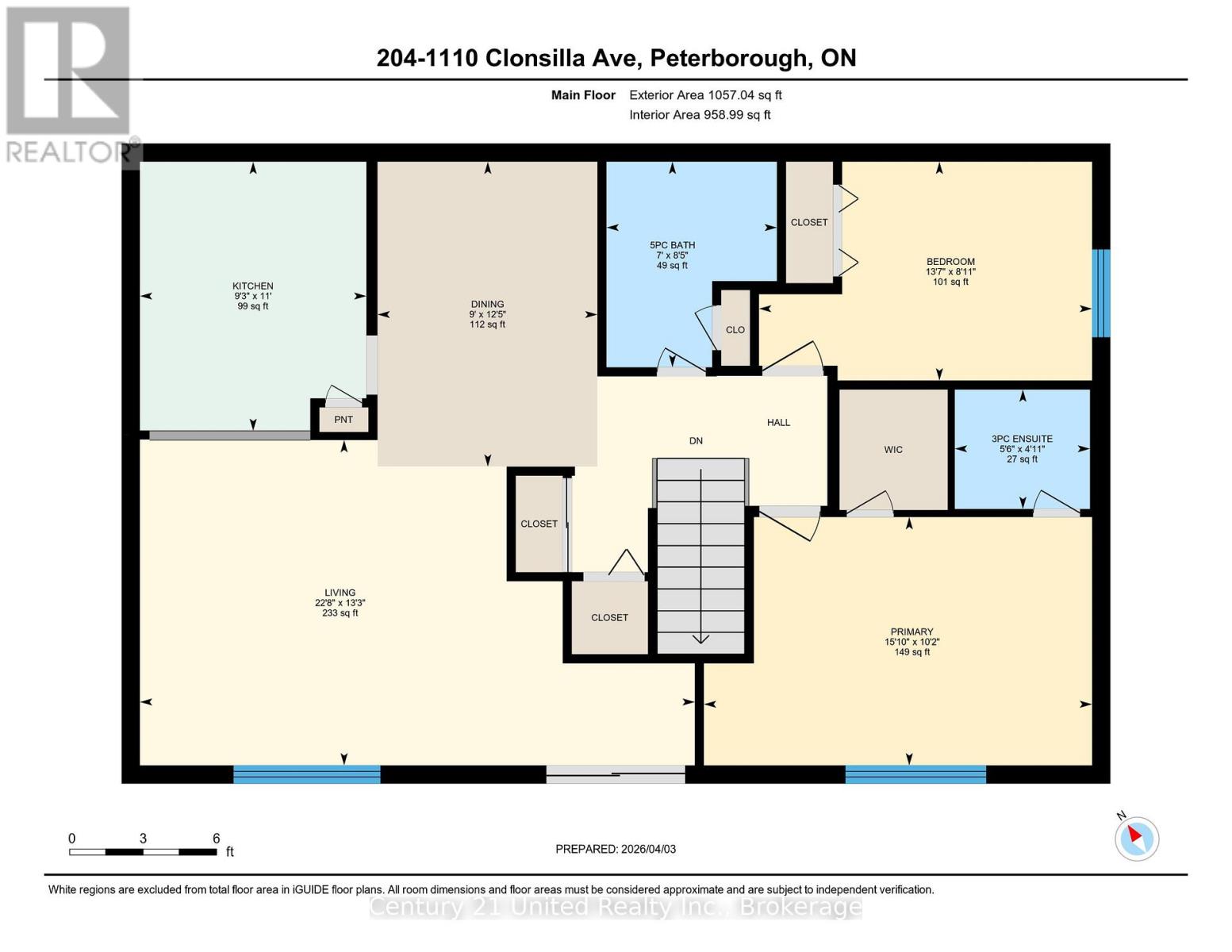 204 - 1110 Clonsilla Avenue, Peterborough (Otonabee Ward 1), Ontario  K9J 5Y5 - Photo 33 - X13171320