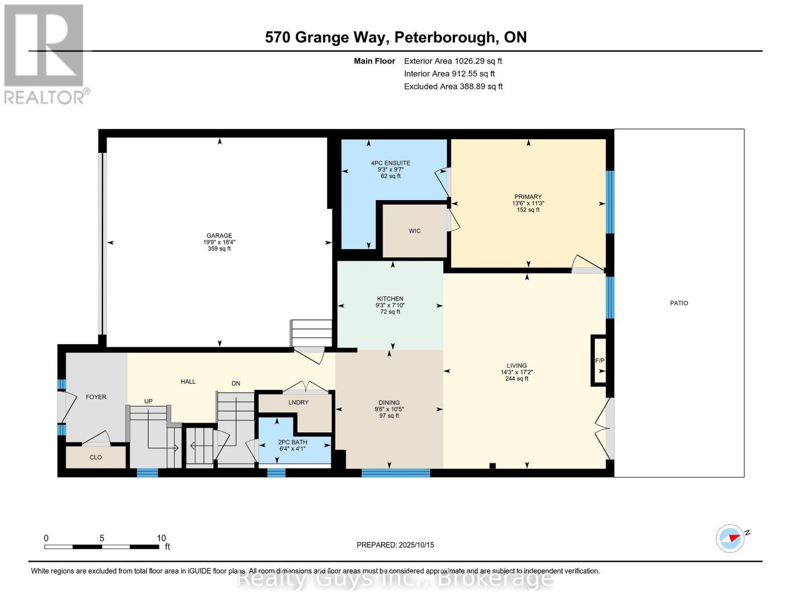 570 Grange Way, Peterborough (Northcrest Ward 5), Ontario  K9H 0G5 - Photo 12 - X13220506