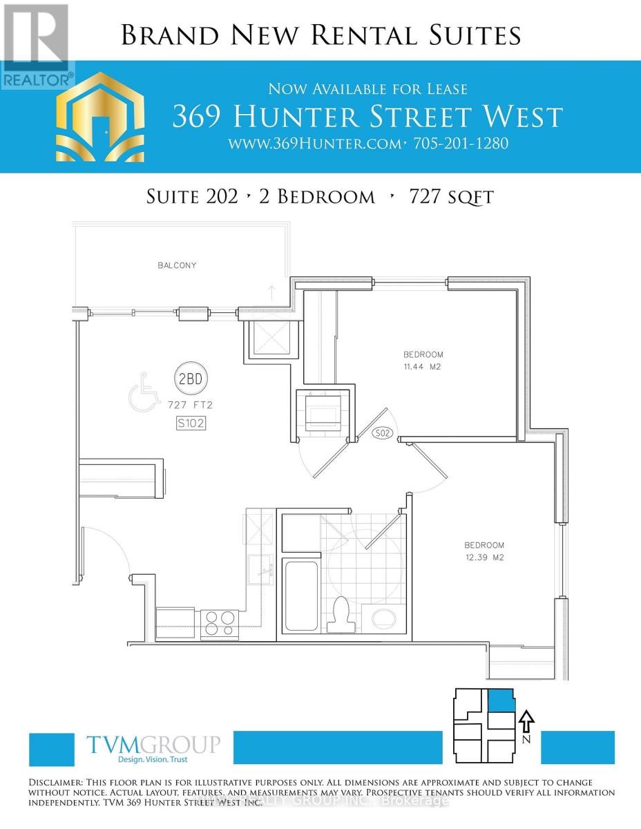 202 - 369 Hunter Street W, Peterborough (Town Ward 3), Ontario  K9H 2M5 - Photo 11 - X13452352