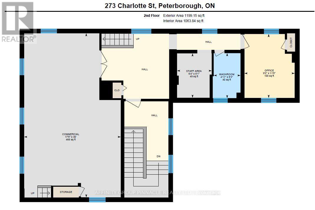 Upper - 273 Charlotte Street, Peterborough (Town Ward 3), Ontario  K9J 2V3 - Photo 9 - X13534142