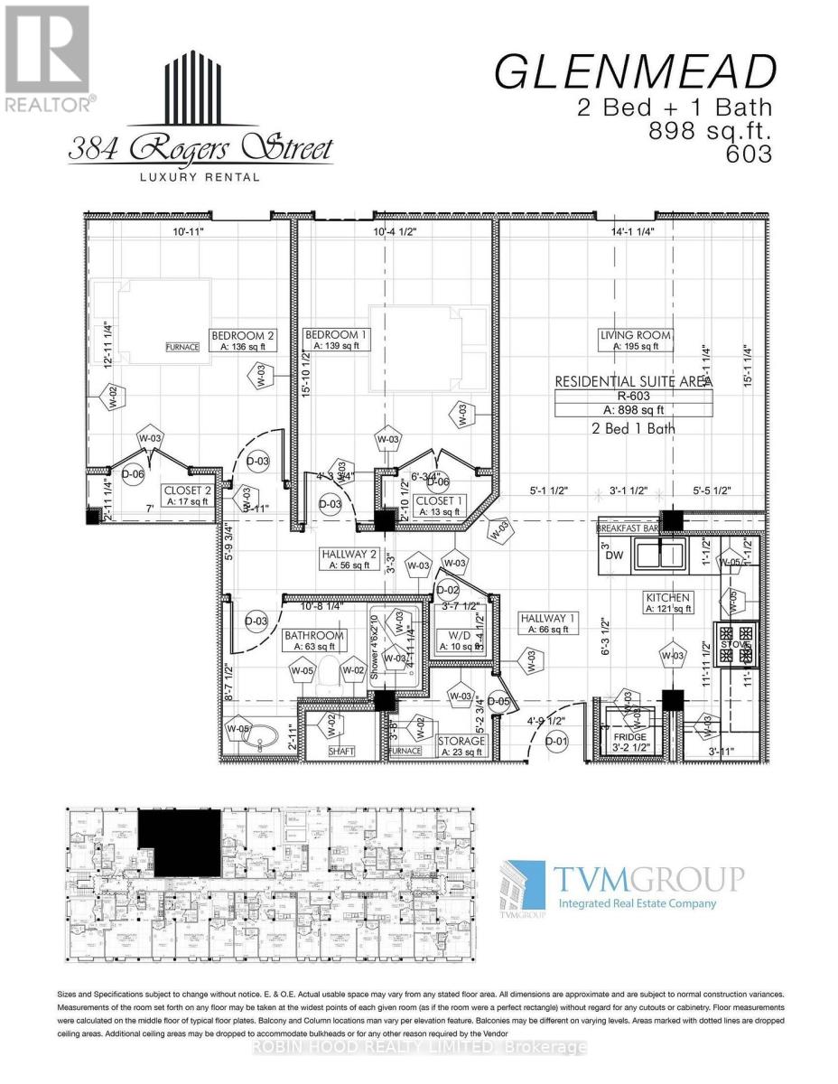 603 - 384 Rogers Street, Peterborough (Ashburnham Ward 4), Ontario  K9H 7B6 - Photo 2 - X14121208